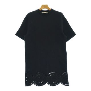 ステラマッカートニー(Stella McCartney)のSTELLA McCARTNEY ワンピース 34(XXS位) 黒 【古着】【中古】(ひざ丈ワンピース)