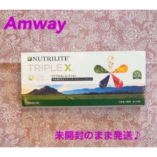 アムウェイ(Amway)の新品＊未開封で発送＊ Amway アムウェイ トリプルX レフィル 1箱(ビタミン)