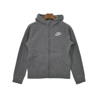 ナイキ(NIKE)のNIKE ナイキ パーカー L グレー 【古着】【中古】(パーカー)