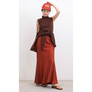 L'Appartement DEUXIEME CLASSE - L'Appartement購入◆Lyocell Linen Maxi Skirt