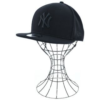 ニューエラー(NEW ERA)のNEW ERA ニューエラ キャップ - 黒 【古着】【中古】(キャップ)