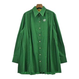 グッチ(Gucci)のGUCCI グッチ カジュアルシャツ 42(M位) 緑 【古着】【中古】(シャツ/ブラウス(長袖/七分))