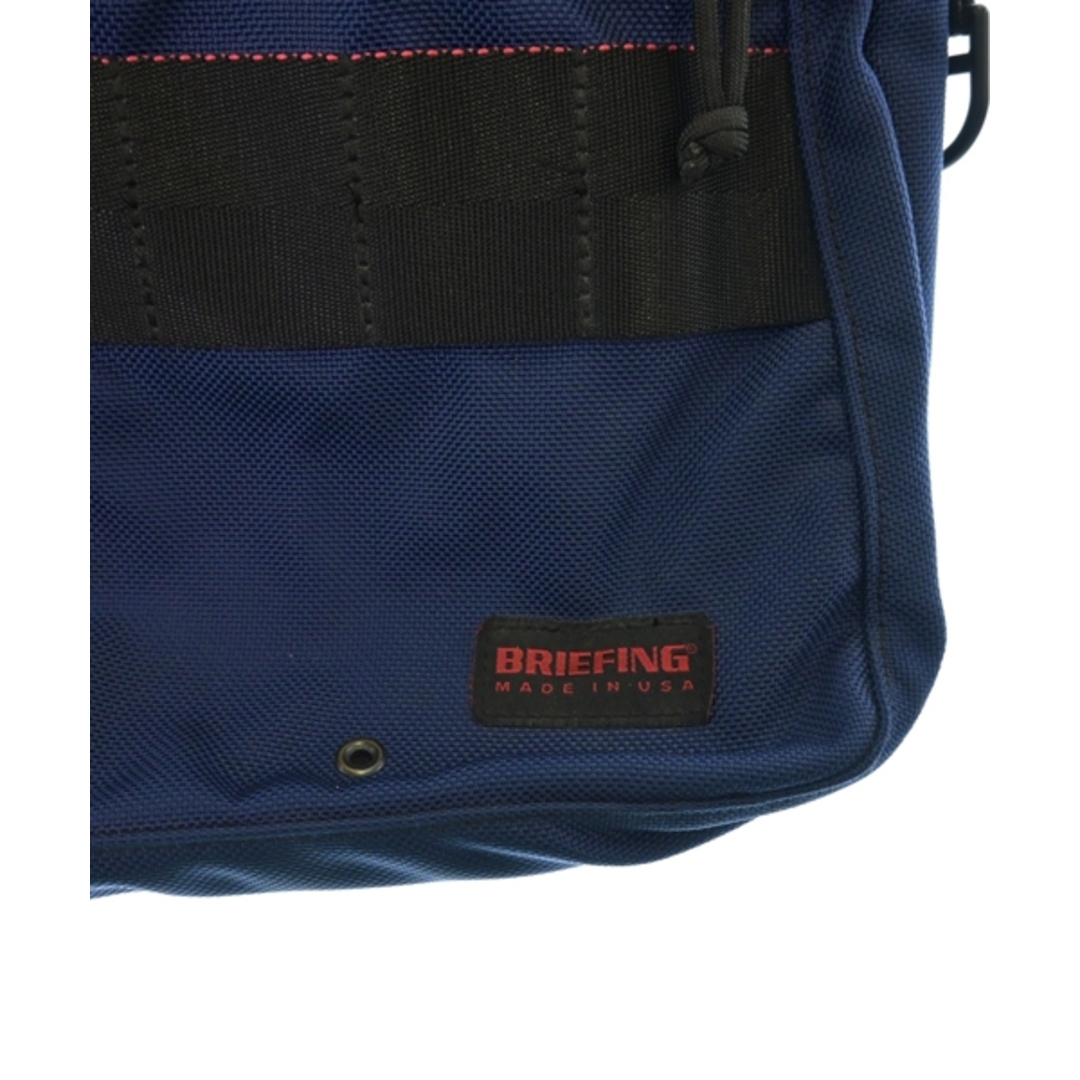 BRIEFING(ブリーフィング)のBRIEFING ブリーフィング ビジネスバッグ - 青x黒 【古着】【中古】 メンズのバッグ(ビジネスバッグ)の商品写真