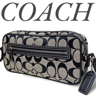 コーチ(COACH)のコーチ COACH ミニショルダーバッグ カメラバッグ ポシェット 黒(ショルダーバッグ)