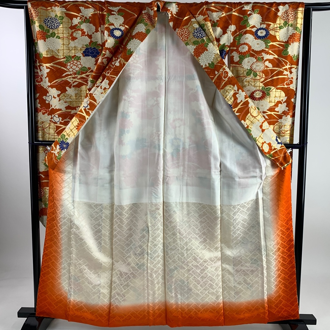 振袖 身丈163cm 裄丈64.5cm 正絹 秀品 【中古】 レディースの水着/浴衣(着物)の商品写真