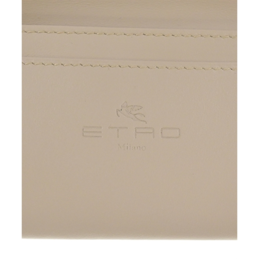 ETRO(エトロ)のETRO エトロ カードケース - 白(総柄) 【古着】【中古】 メンズのファッション小物(名刺入れ/定期入れ)の商品写真