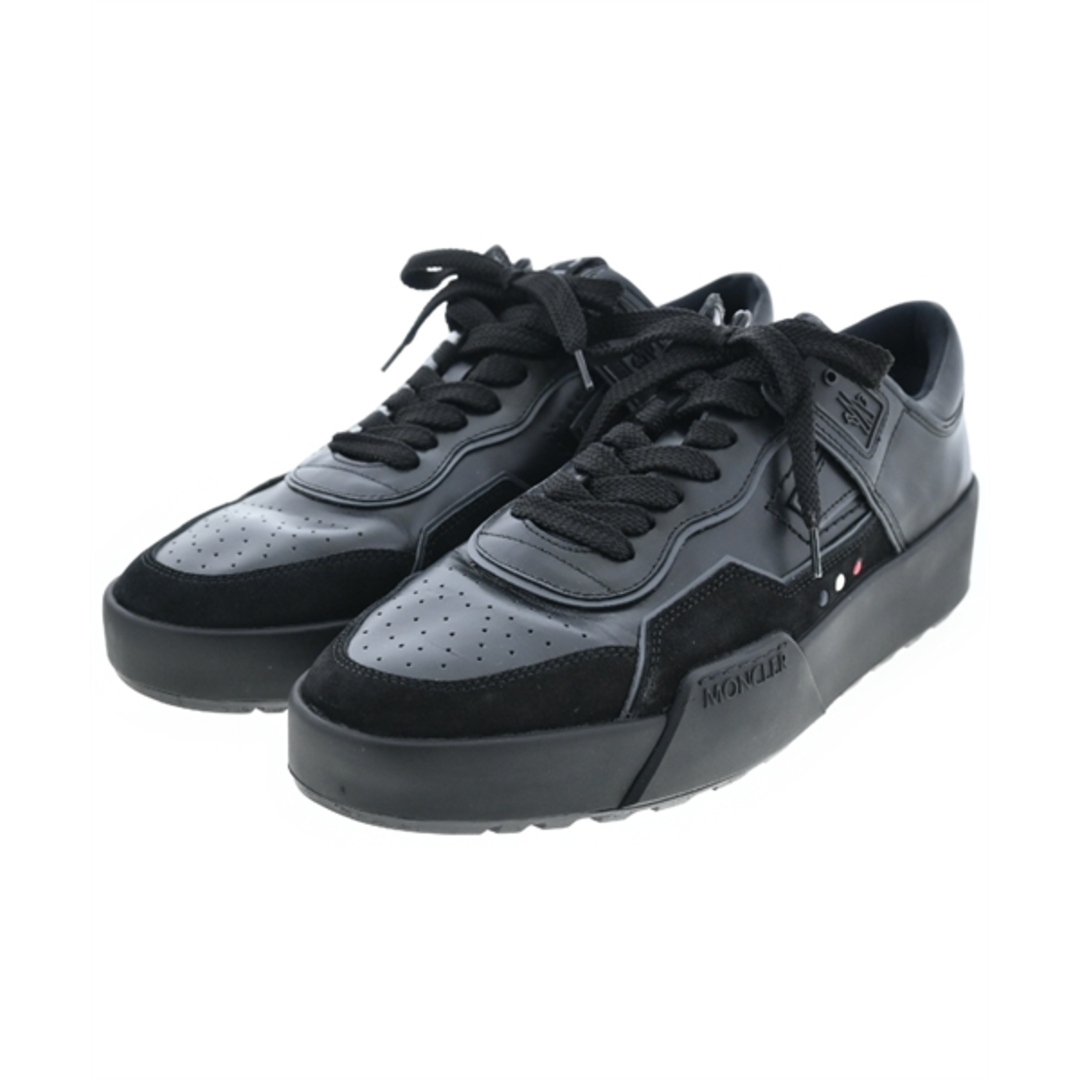 MONCLER(モンクレール)のMONCLER モンクレール スニーカー 46(29cm位) 黒 【古着】【中古】 メンズの靴/シューズ(スニーカー)の商品写真