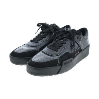 MONCLER モンクレール スニーカー 46(29cm位) 黒 【古着】【中古】