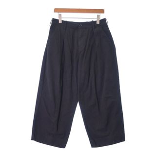 トゥーグッド(Toogood)のTOOGOOD トゥーグッド クロップドパンツ 2(M位) 黒 【古着】【中古】(その他)