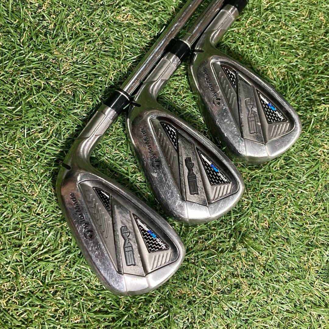 TaylorMade(テーラーメイド)のSIM2 MAX アイアン5本　テーラーメイド　ゴルフクラブ　シムツーマックス スポーツ/アウトドアのゴルフ(クラブ)の商品写真