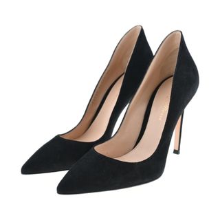 ジャンヴィットロッシ(Gianvito Rossi)のGianvito Rossi パンプス EU36(22.5cm位) 黒 【古着】【中古】(ハイヒール/パンプス)