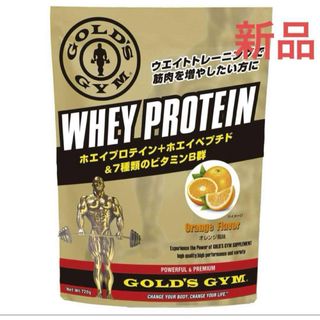 ゴールドジム(GOLD'S GYM)のゴールドジム　ホエイプロテイン　オレンジ風味　720g(その他)