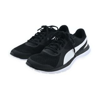 プーマ(PUMA)のPUMA プーマ スニーカー 26cm 黒x白 【古着】【中古】(スニーカー)