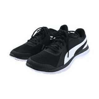 プーマ(PUMA)のPUMA プーマ スニーカー 26.5cm 黒x白 【古着】【中古】(スニーカー)