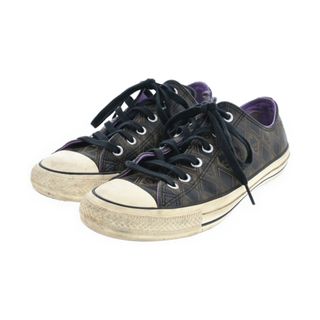 コンバース(CONVERSE)のCONVERSE コンバース スニーカー 26.5cm 黒 【古着】【中古】(スニーカー)