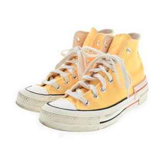 コンバース(CONVERSE)のCONVERSE コンバース スニーカー 24cm 黄 【古着】【中古】(スニーカー)