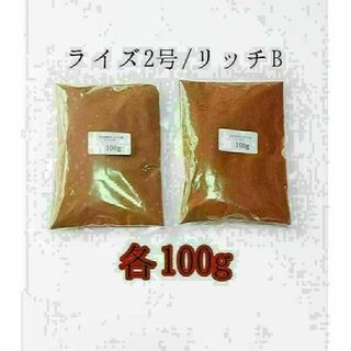 観賞魚餌 ライズ2号 リッチB 各100g 使い比べ 熱帯魚 グッピー(アクアリウム)