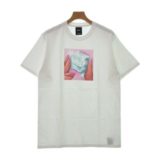 ハフ(HUF)のHUF ハフ Tシャツ・カットソー M 白 【古着】【中古】(Tシャツ/カットソー(半袖/袖なし))