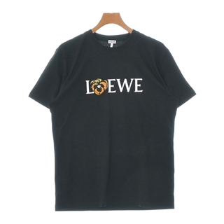 ロエベ(LOEWE)のLOEWE ロエベ Tシャツ・カットソー XS 黒 【古着】【中古】(Tシャツ/カットソー(半袖/袖なし))