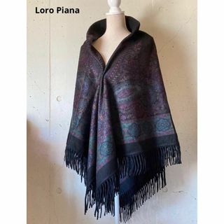 ロロピアーナ(LORO PIANA)のLoro Piana★ロロピアーナ★ペイズリー★カシミヤ100%★大判ショール(マフラー/ショール)