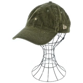 ニューエラー(NEW ERA)のNEW ERA ニューエラ キャップ - カーキ 【古着】【中古】(キャップ)