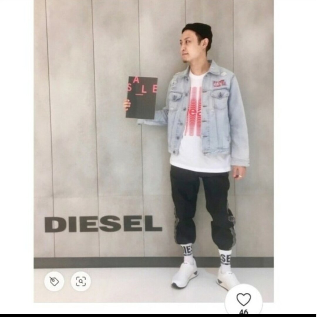 DIESEL(ディーゼル)のDIESEL  完売品デニムジャケット。ユニセックス。希少をＭサイズ。 メンズのジャケット/アウター(Gジャン/デニムジャケット)の商品写真