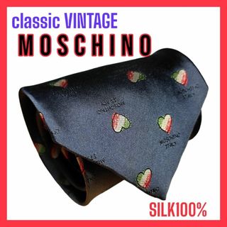 モスキーノ(MOSCHINO)のVINTAGE MOSCHINOネクタイ Classicモスキーノ 012(ネクタイ)