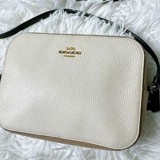 コーチ(COACH)の希少✨美品✨COACH ショルダーバッグ レザー バイカラー 91540(ショルダーバッグ)