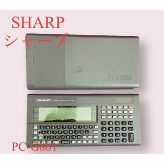 SHARP   シャープPC-G801  ポケットコンピュータ　ポケコン
