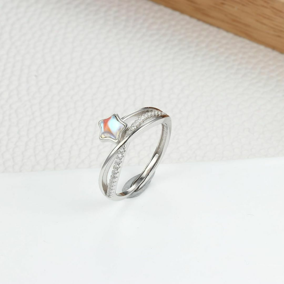 [LOYALLOOK] 指輪 レディース 人気 シルバー 925 リング 女性  レディースのアクセサリー(その他)の商品写真