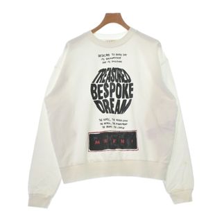 マルニ(Marni)のMARNI マルニ スウェット 46(M位) 白 【古着】【中古】(スウェット)