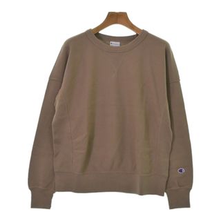 チャンピオン(Champion)のCHAMPION チャンピオン スウェット M ベージュ 【古着】【中古】(トレーナー/スウェット)