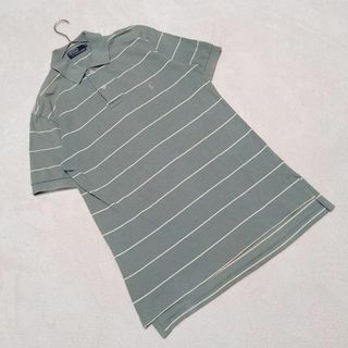 ポロラルフローレン(POLO RALPH LAUREN)の【Polo Ralph Lauren】ポロラルフローレン（M）半袖 ボーダー(ポロシャツ)