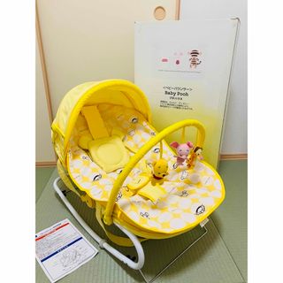 ディズニー(Disney)のカトージ ディズニー ベビー バウンサー BABYPOOH プチハウス 新生児(その他)