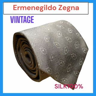 エルメネジルドゼニア(Ermenegildo Zegna)のVINTAGE Ermenegildo Zegnaネクタイ ゼニア  019(ネクタイ)