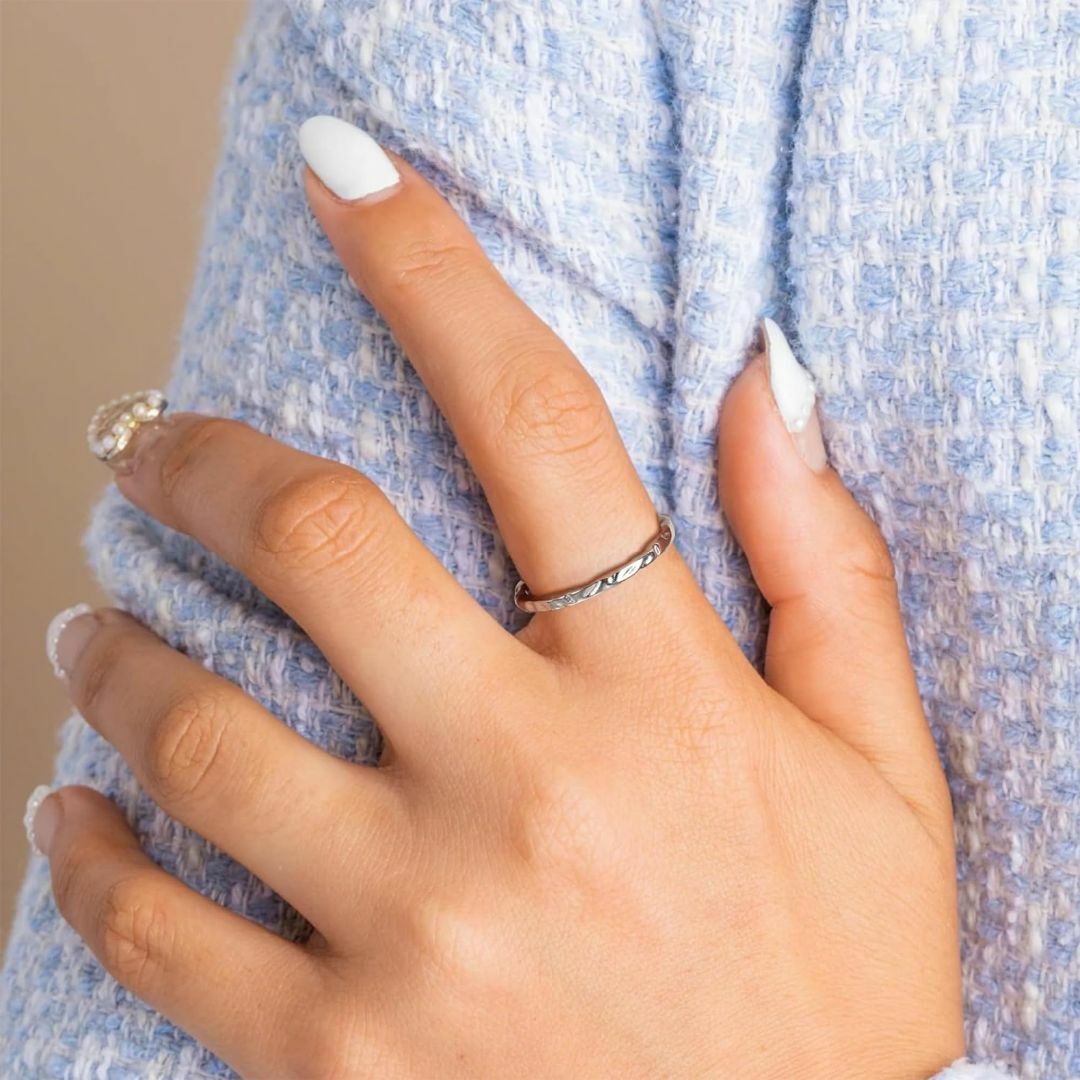 [LOYALLOOK] シルバー 925 リング 指輪 レディース メンズ 人気 レディースのアクセサリー(その他)の商品写真