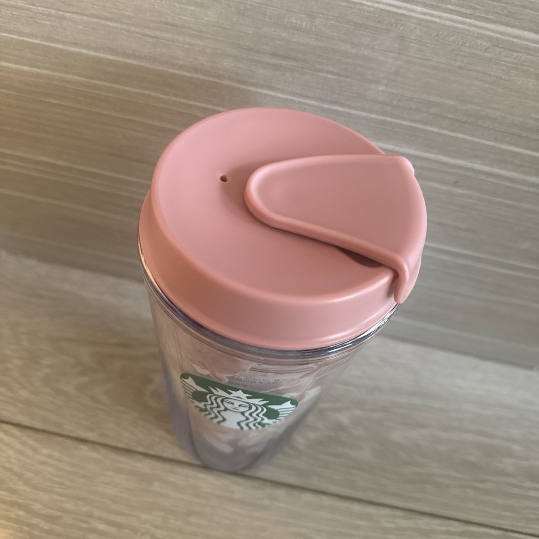 Starbucks Coffee(スターバックスコーヒー)の新品/スターバックス/2024/さくら/タンブラー/ナチュラル/355ml インテリア/住まい/日用品のキッチン/食器(タンブラー)の商品写真