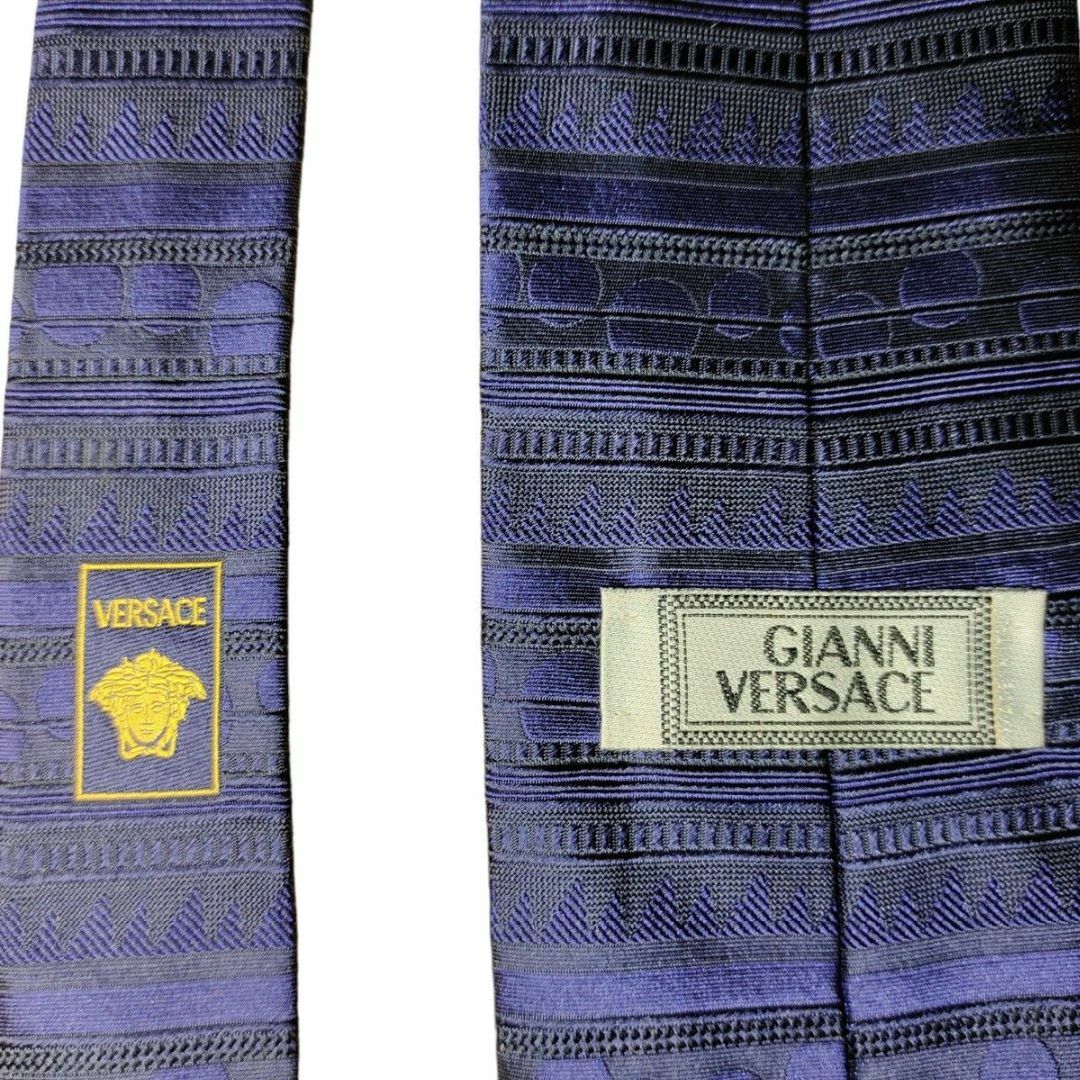 Gianni Versace(ジャンニヴェルサーチ)のVINTAGE GIANNI VERSACEネクタイ ベルサーチ 023 メンズのファッション小物(ネクタイ)の商品写真