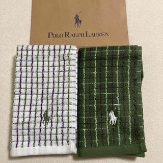 ラルフローレン(Ralph Lauren)のラルフローレン☆ウォッシュタオル2枚セット(タオル)