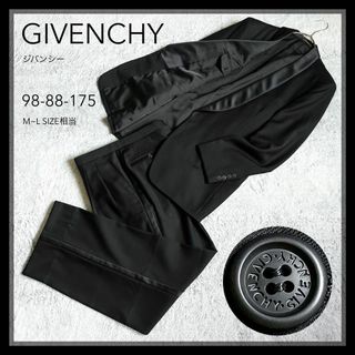 GIVENCHY - 【GIVENCHY】ジバンシー セットアップスーツ タキシード 裏地ロゴ L相当