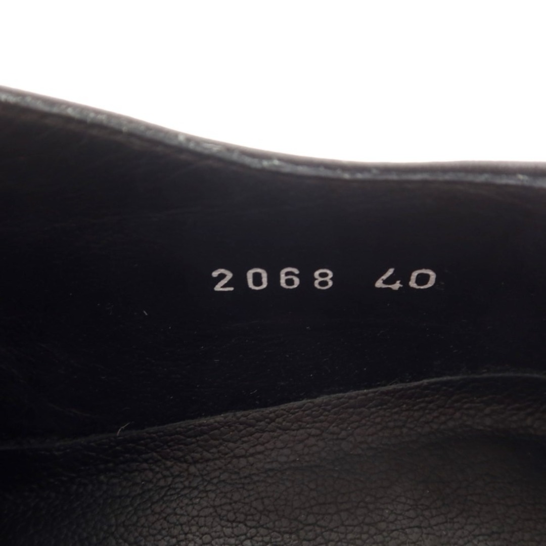 【中古】デュカルス DOUCALS ストレートチップ ドレスシューズ ブラック【サイズ40】【メンズ】 メンズの靴/シューズ(ドレス/ビジネス)の商品写真