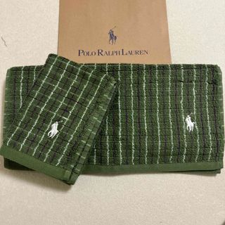 ラルフローレン(Ralph Lauren)のラルフローレン☆ウォッシュ&フェイスタオル2枚セット(タオル)