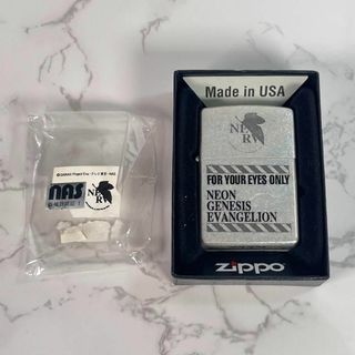 【新品未使用】新世紀エヴァンゲリオン　ZIPPOライター　ロゴ刻印 1996年製(その他)