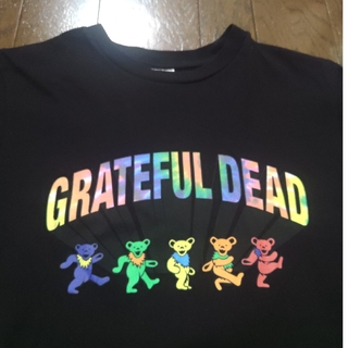 greatful dead Tシャツ　M　黒(ミュージシャン)