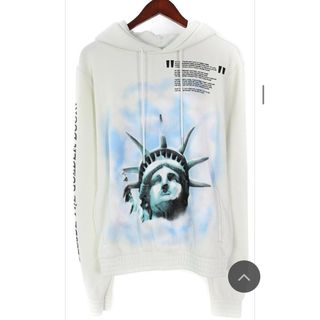 オフホワイト(OFF-WHITE)のoff white LIBERTY HOODIE(パーカー)