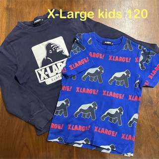 XLARGE KIDS - X-Large kids 120 Tシャツ ロンT 2枚セット