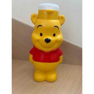 クマノプーサン(くまのプーさん)のくまのプーさん　プラスチック　ボトル　フィギュア　レトロ(キャラクターグッズ)