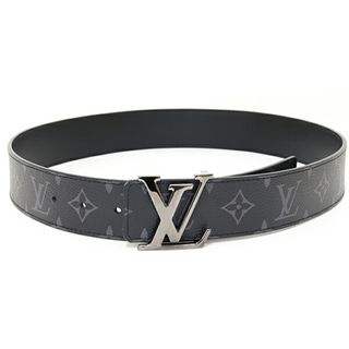 LOUIS VUITTON - ルイ ヴィトン LOUIS VUITTON ベルト･LV イニシャル 40MM リバーシブル モノグラム･エクリプス キャンバス M9043 【中古】Sランク