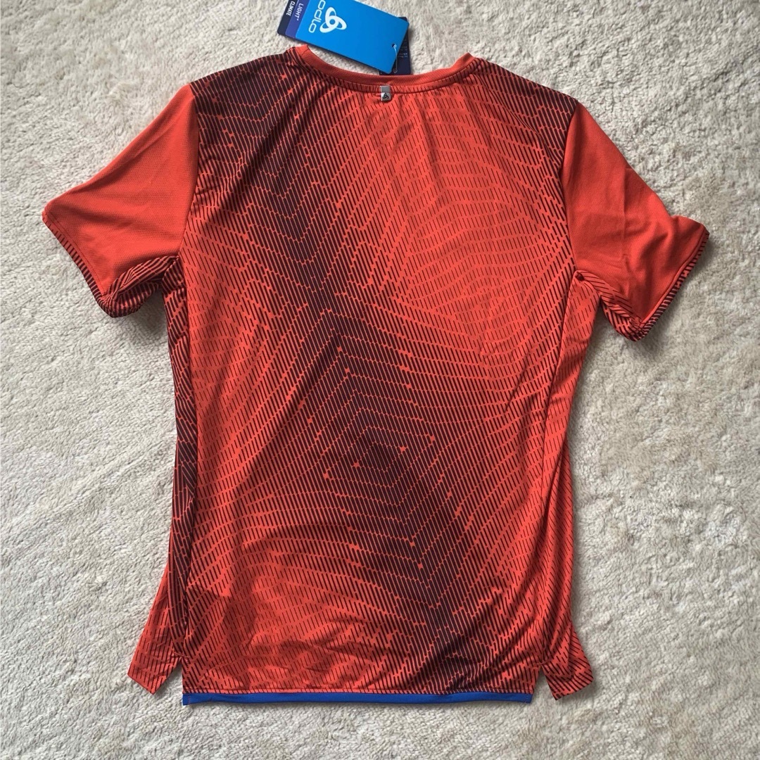 ODLO オドロ　ランニング Tシャツ メンズ　M メンズのトップス(Tシャツ/カットソー(半袖/袖なし))の商品写真