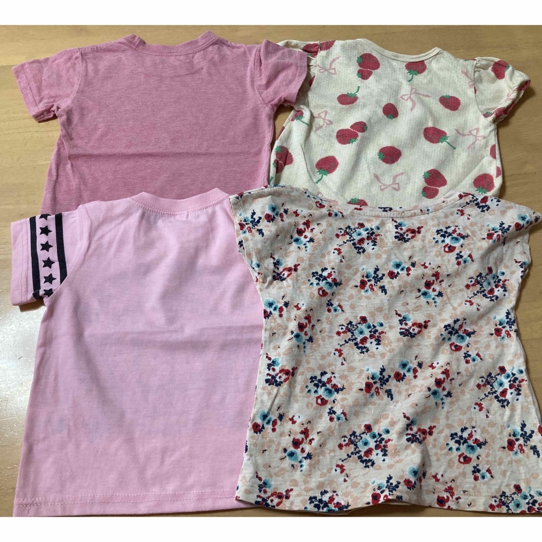 UNIQLO(ユニクロ)の処分価格⭐︎90女児西松屋他Tシャツセット キッズ/ベビー/マタニティのキッズ服女の子用(90cm~)(Tシャツ/カットソー)の商品写真